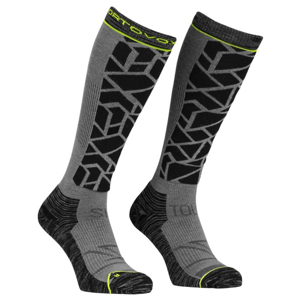 Image of Ortovox - Ski Tour Comp Long Socks - Skisocken Gr 39-41 grau/schwarz