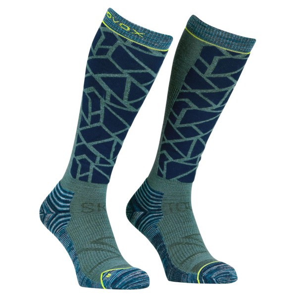 Image of Ortovox - Ski Tour Comp Long Socks - Skisocken Gr 39-41 blau