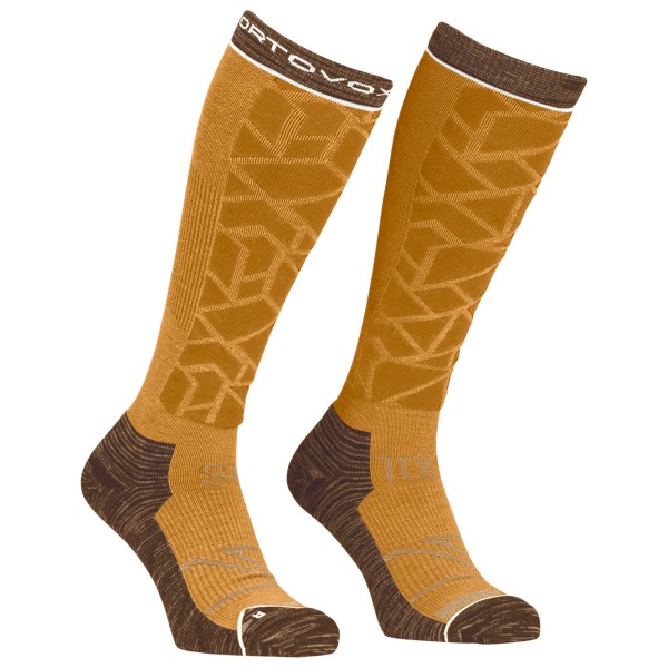 Ortovox Ski Tour Comp Long Socks Skisokken Bruin