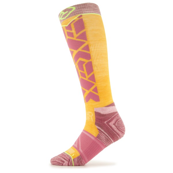 Image of Ortovox - Women"s Ski Tour Comp Long Socks - Skisocken Gr 39-41 orange'