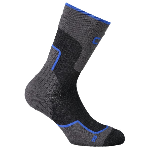 Image of CMP - Trekking Sock Wool Mid - Wandersocken Gr 43-45 grau