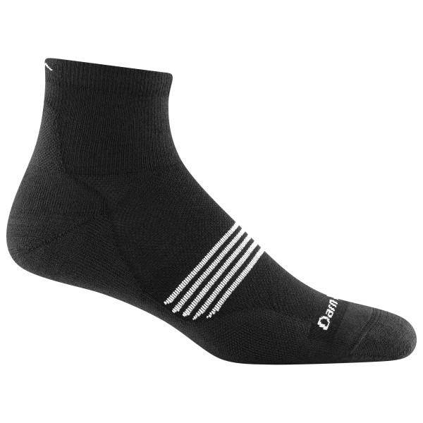 Image of Darn Tough - Element 1/4 Lightweight With Cushion - Laufsocken Gr M;S;XL;XXL schwarz