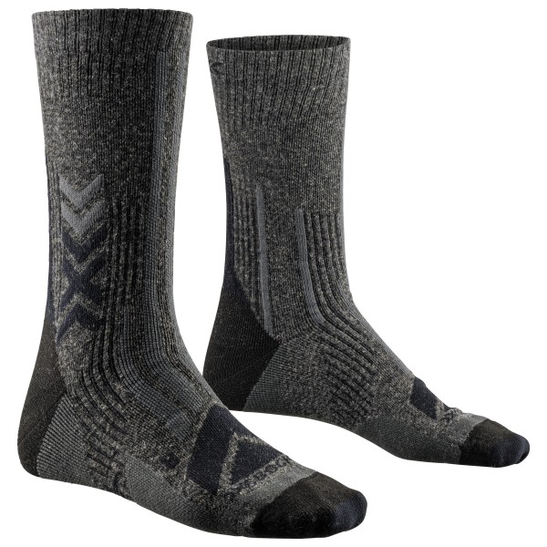 Image of X-Socks - Hike Perform Merino Crew - Wandersocken Gr 35-38;39-41;42-44;45-47 grau;grau/schwarz;grün