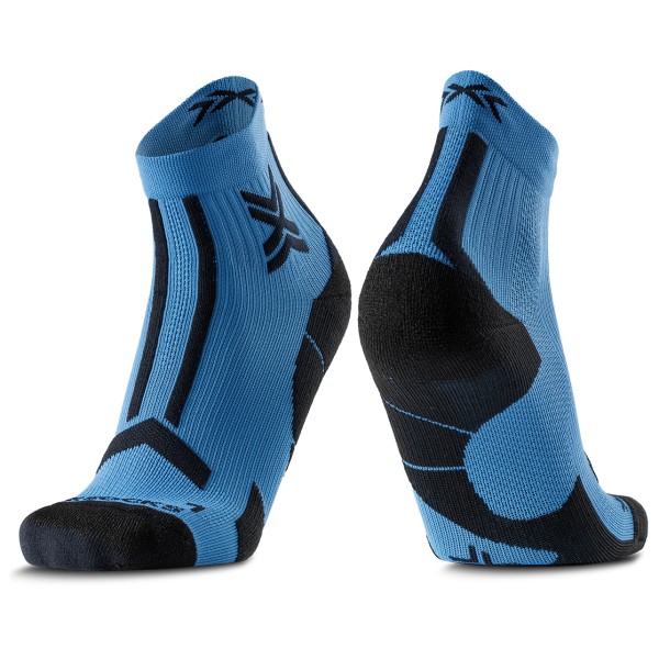 Image of X-Socks - Trail Run Discover Ankle - Laufsocken Gr 35-38;39-41;42-44;45-47 grau;rot;schwarz