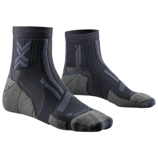 Image of X-Socks - Trailrun Perform Ankle - Laufsocken Gr 35-38;39-41;42-44 grau;türkis