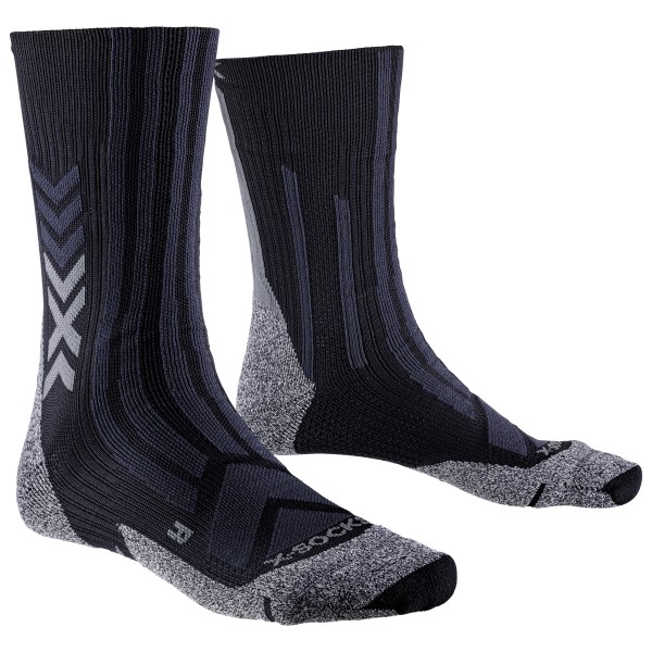 Image of X-Socks - Trekking Perform Dual Layer Crew - Wandersocken Gr 35-38;39-41 schwarz/blau