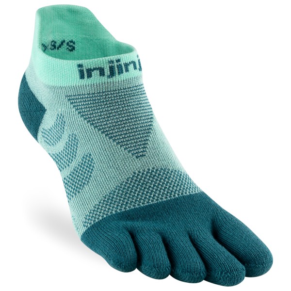 Image of Injinji - Women"s Ultra Run No-Show - Laufsocken Gr M/L;XS/S türkis'