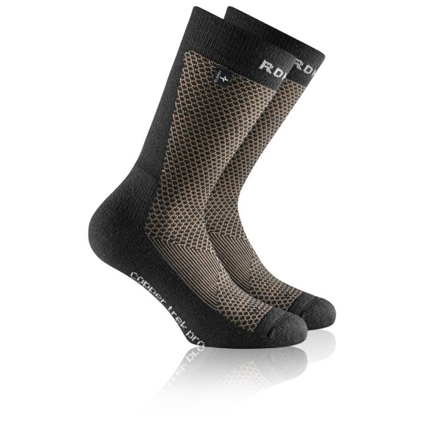 Image of Rohner - Copper Trek Pro - Wandersocken Gr 36-38;39-41;42-44;44-46;47-49 grau;rosa