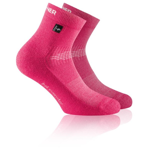 Image of Rohner - Trek Everyday - Wandersocken Gr 39-41 rosa