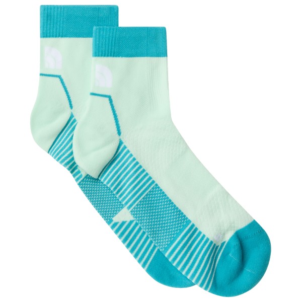 The North Face Trail Run Quarter Socks Laufsocken (Gr 34-37 |türkis/grün)