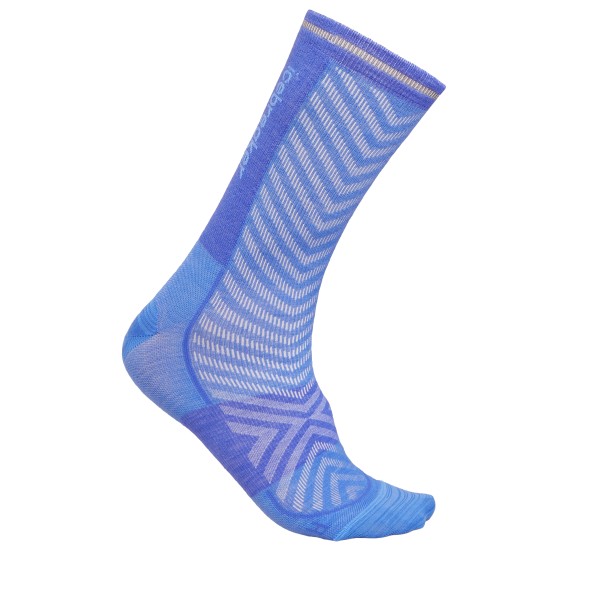 Image of Icebreaker - Merino Run+ Ultralight Crew - Laufsocken Gr M blau/lila