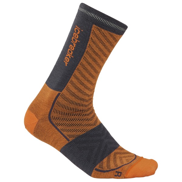 Image of Icebreaker - Merino Run+ Ultralight Crew - Laufsocken Gr L braun