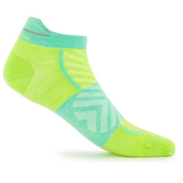 Image of Icebreaker - Merino Run+ Ultralight Micro - Laufsocken Gr L;M;XL grün;schwarz