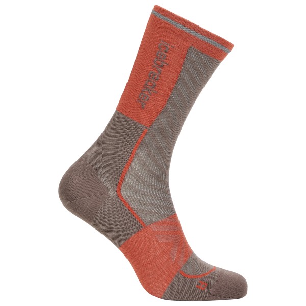 Icebreaker Merino Run+ Ultralight Crew Laufsocken Women (Gr 41-43 |braun)