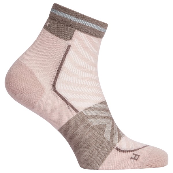 Merinosocken Icebreaker Merino Run+ Ultralight Mini Damen (Gr 38-40 |rosa)