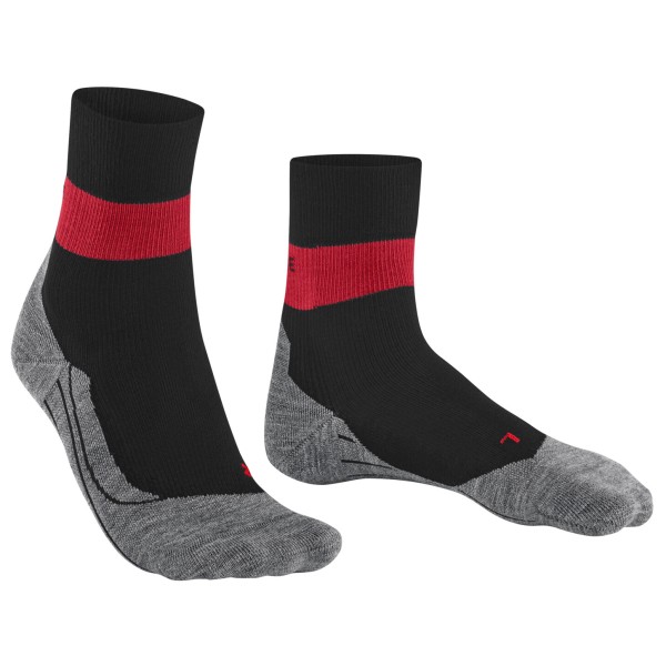 Image of Falke - RU Compression Stabilizing - Laufsocken Gr 39-41;42-43;44-45;46-48 schwarz/grau;weiß