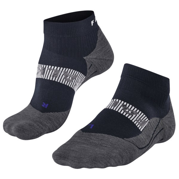 Image of Falke - RU4 Endurance Cool Short - Laufsocken Gr 39-41;42-43;44-45;46-48 grau;grau/blau