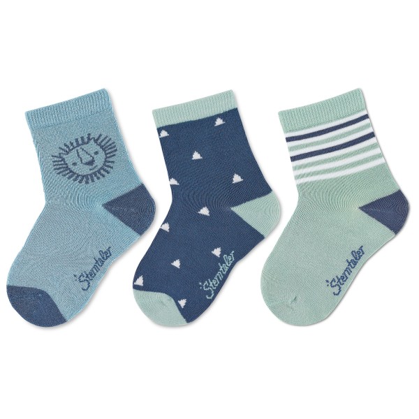Image of Sterntaler - Kid"s Söckchen 3-Pack - Multifunktionssocken Gr 17/18;18/18 bunt;türkis'