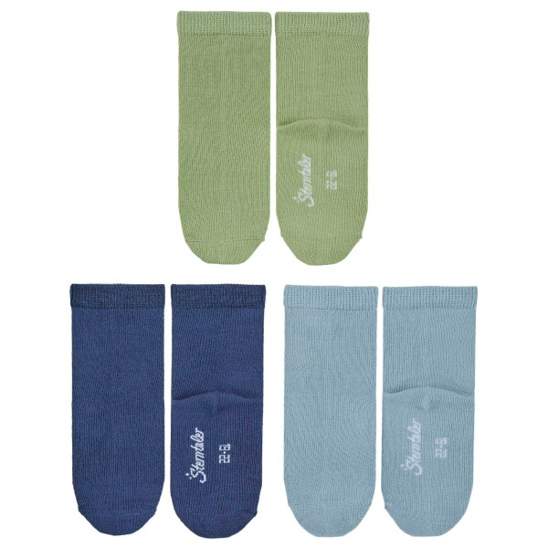 Image of Sterntaler - Kid"s Söckchen 3-Pack Uni - Multifunktionssocken Gr 17/18;19-22 bunt;rosa'