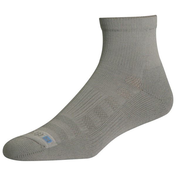 Image of Drymax - Lite Hiking 1/4 Crew - Wandersocken Gr L;M;S;XL grau