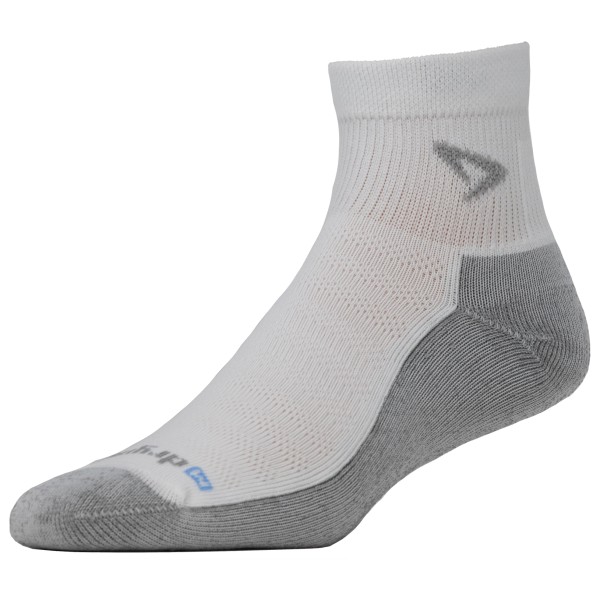 Image of Drymax - Running 1/4 Crew - Laufsocken Gr L;M;S;XL grau