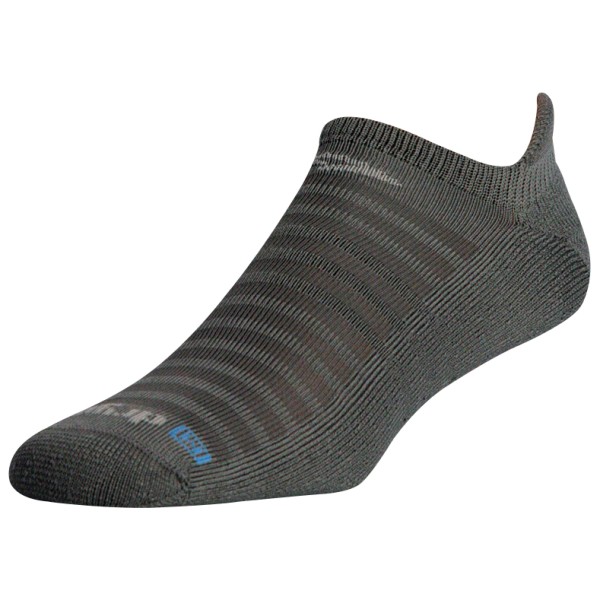 Image of Drymax - Running Lite-Mesh No Show Tab - Laufsocken Gr L;M;S;XL grau;grau/weiß;schwarz