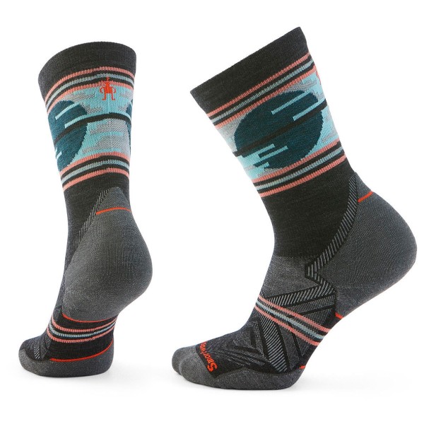 Image of Smartwool - Women"s Trail Run Target.Cushion Sunset Crew Socks - Laufsocken Gr L;S bunt'