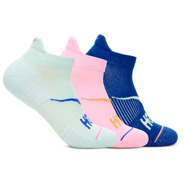 Image of HOKA - No-Show Run Sock 3-Pack - Laufsocken Gr XL bunt