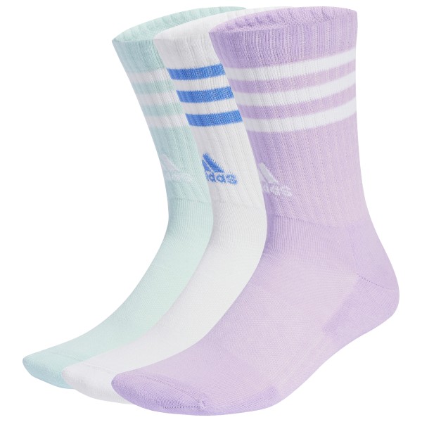 Image of adidas - 3S Cushioned Sportswear Crew 3-Pack - Multifunktionssocken Gr L;M;S;XL;XXL schwarz;weiß