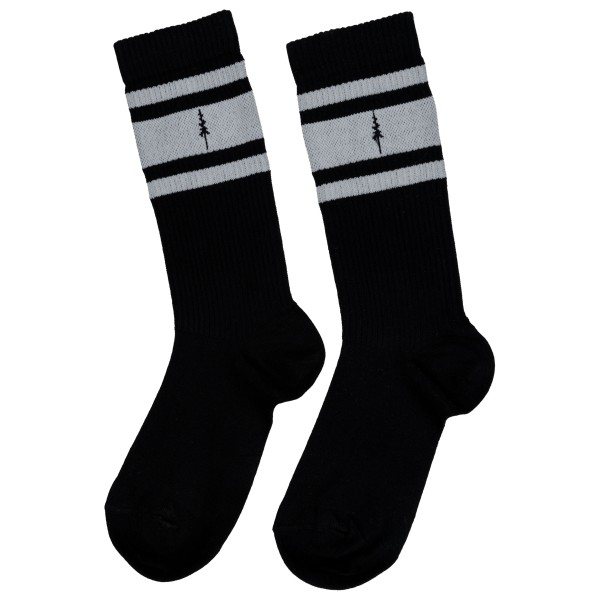 Image of NIKIN - Treesocks Stripes College - Multifunktionssocken Gr 36-40 schwarz