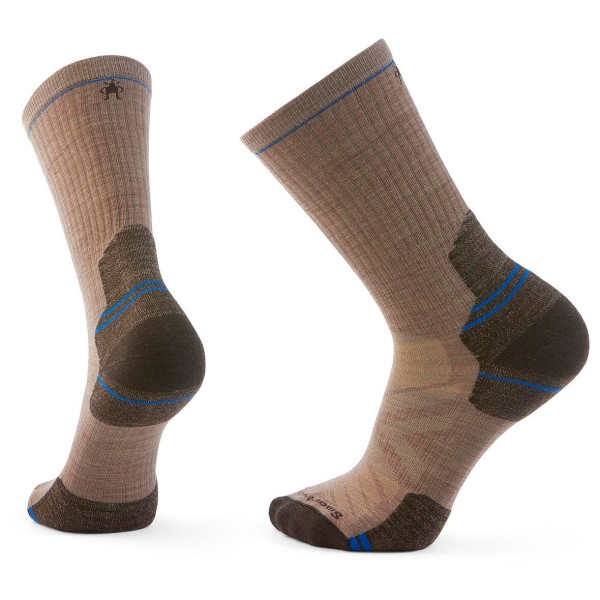 Image of Smartwool - Hike Targeted Cushion Crew Socks - Wandersocken Gr L;M;XL grau;oliv