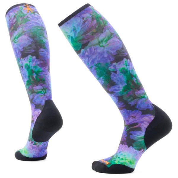 Image of Smartwool - Women"s Ski Targeted Cush.Elec.Lotus PRT OTC Socks - Skisocken Gr L;M;S bunt'
