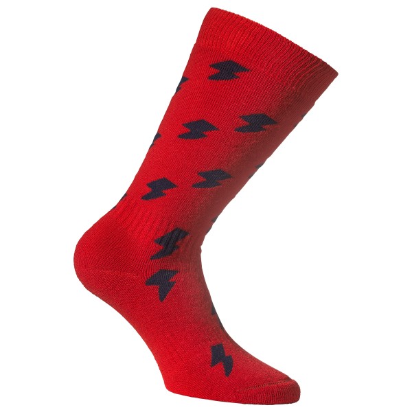 Image of Alpacasocks&Co - Kid"s Rubber Boots Socks - Merinosocken Gr 23-26 rot'