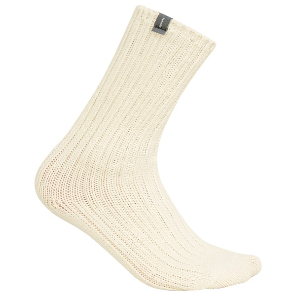 Image of Icebreaker - Merino Ski Lodge Crew - Multifunktionssocken Gr L/XL weiß/beige