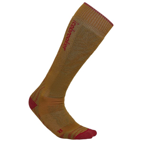 Image of Icebreaker - Merino Ski+ Medium OTC Mountain Contour - Skisocken Gr L braun