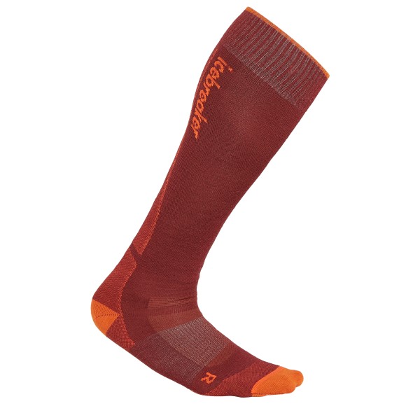 Image of Icebreaker - Merino Ski+ Ultralight OTC - Skisocken Gr L rot