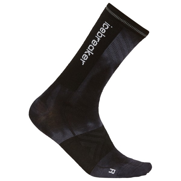 Image of Icebreaker - Women"s Merino Run+ Ultralight Crew Cloud Dye - Laufsocken Gr M schwarz'