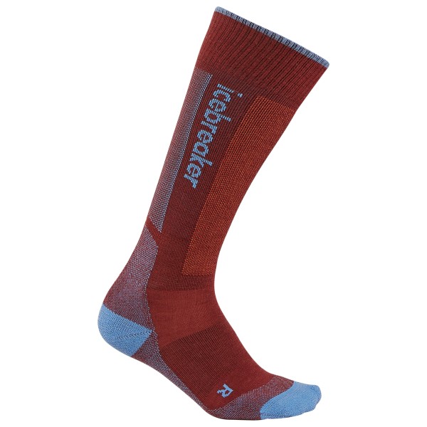 Image of Icebreaker - Women"s Merino Ski+ Medium OTC - Skisocken Gr L rot'