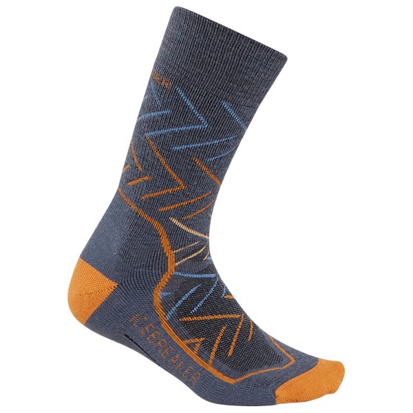 Image of Icebreaker - Women"s Hike+ Medium Crew Sunrise - Wandersocken Gr L blau'