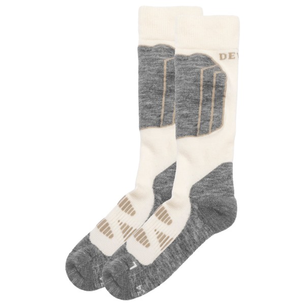 Devold Kid’s Alpine Merino Sock Skisokken Grijs