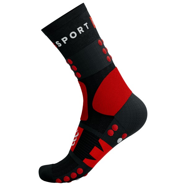 Image of Compressport - Hiking Socks - Wandersocken Gr T1 - EU: 35-38;T2 - EU: 39-41;T3 - EU: 42-44;T4 - EU: 45-48 schwarz