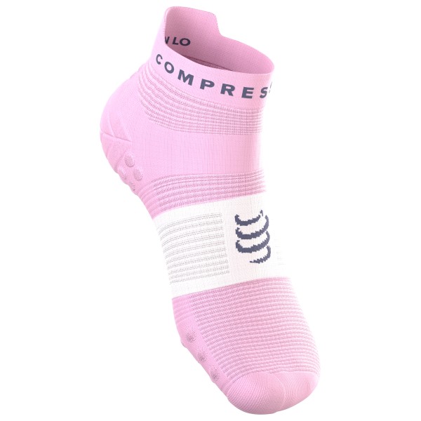 Compressport Pro Racing Socks V4.0 Run Low Hardloopsokken T1 Roze
