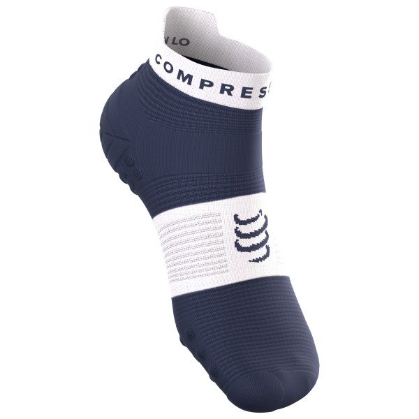 Compressport Pro Racing Socks V4.0 Run Low Hardloopsokken T2 Blauw