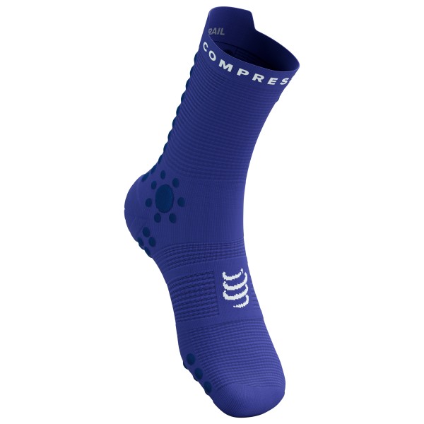 Compressport Pro Racing Socks V4.0 Trail (Gr T2 - EU 39-41 |blau)