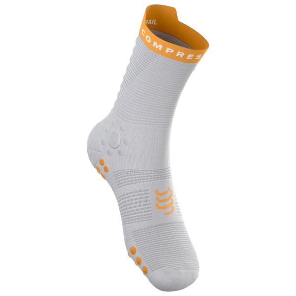 Compressport Pro Racing Socks V4.0 Trail Hardloopsokken T1 Grijs