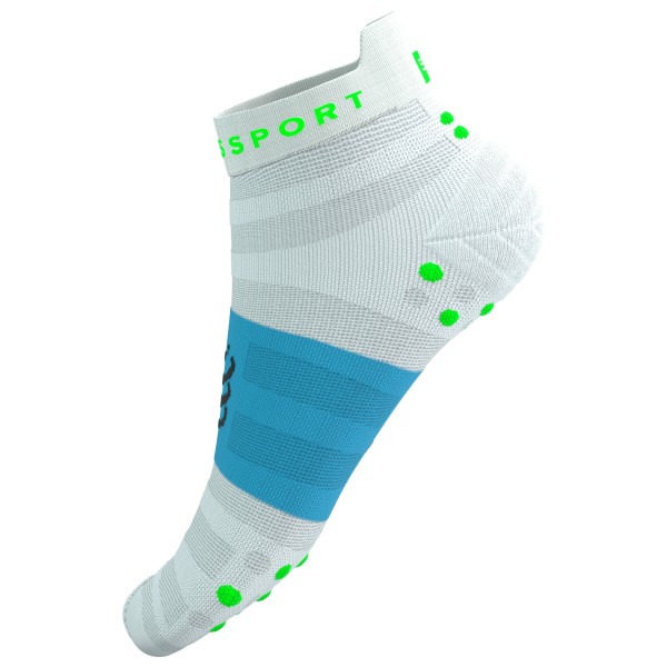 Compressport Pro Racing Socks V40 Ultralight Run Low Laufsocken (Gr T3 - EU 42-44 |grau)