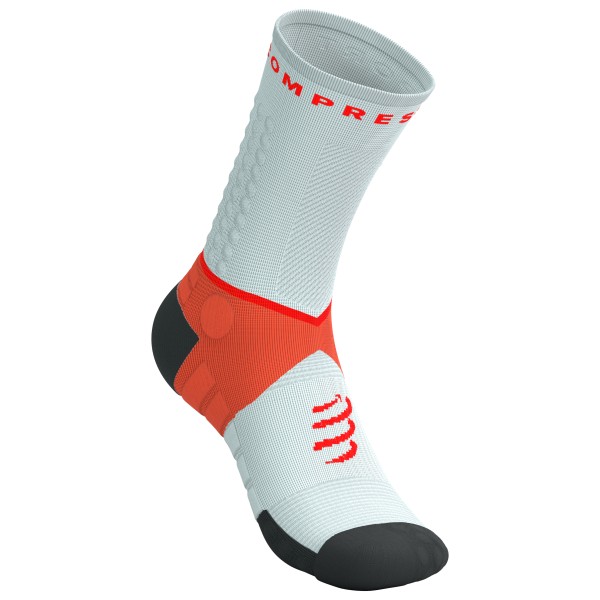 Compressport – Ultra Trail Socks V2.0 – Hardloopsokken maat T4 – -48, Grijs