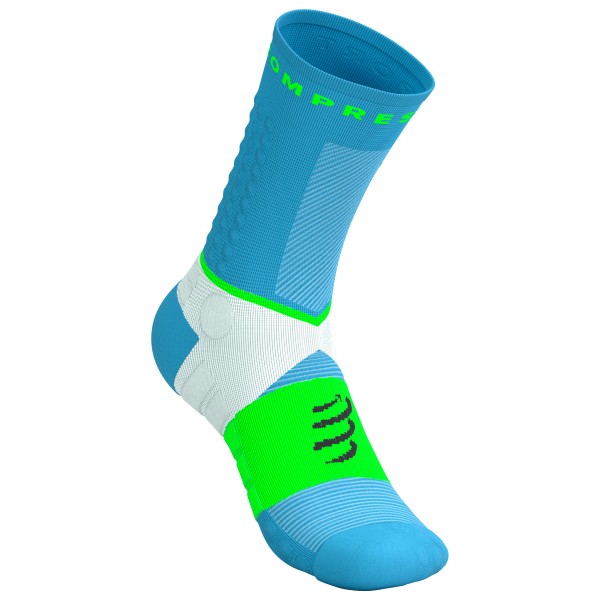 Laufsocken Compressport Ultra Trail Socks V2.0 (Gr T4 - EU 45-48 |blau)