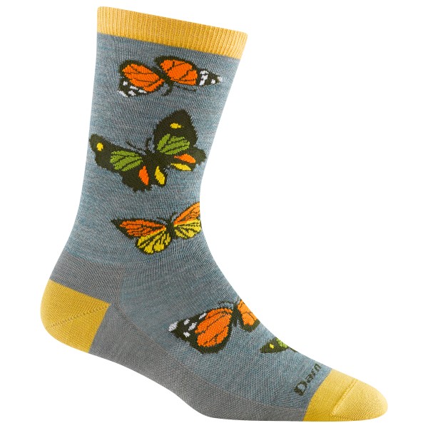 Image of Darn Tough - Women"s Flutter Crew Lightweight - Merinosocken Gr L grau'