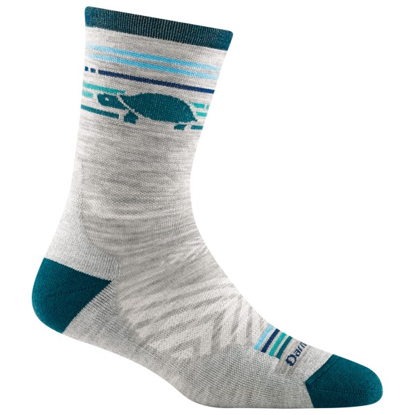 Image of Darn Tough - Women"s Pacer Micro Crew Ultra LW w. Cushion - Laufsocken Gr L grau'